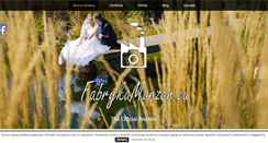 Desktop Screenshot of fabrykamarzen.eu